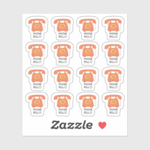 Phone Bill Planner Utility Bill Tracker Planner