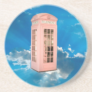 phone booth coaster