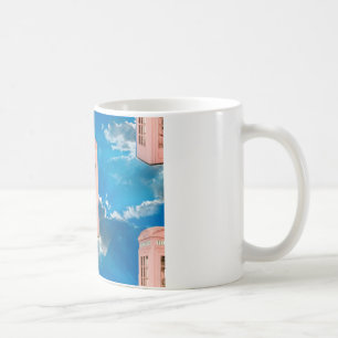 phone booth coffee mug