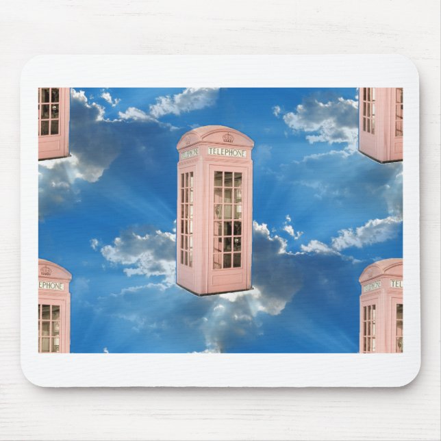 phone booth mouse mat (Front)