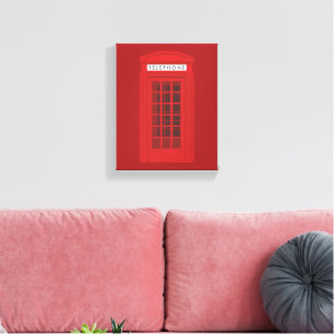 Phone Box Canvas Print