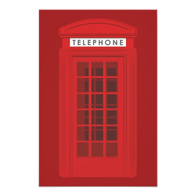 Phone Box Photo Print (Front)