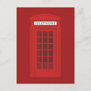 Phone Box Postcard