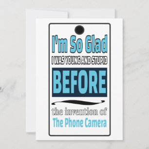 Phone Camera Holiday Card