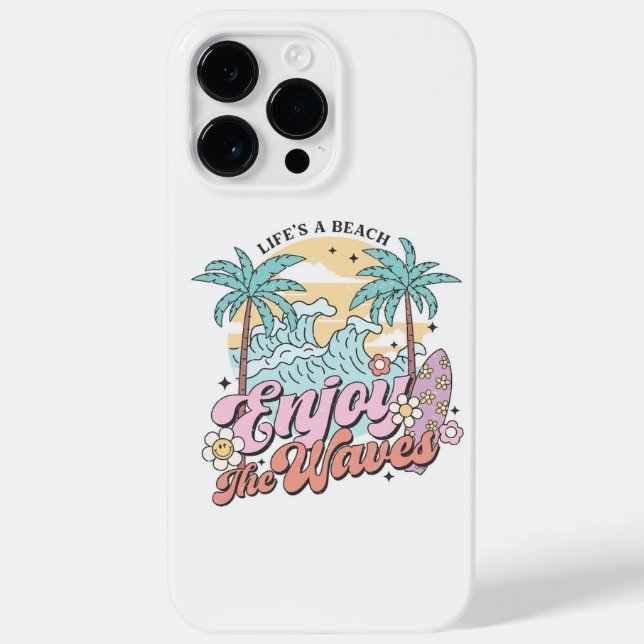 Phone Case, Beautiful Image of Beach, So Aesthetic Case-Mate iPhone Case (Back)