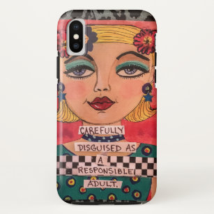 Phone case-carefully disguised as a responsible iPhone XS case