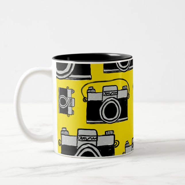 Phone Case CLICK!  Two-Tone Coffee Mug (Left)