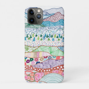 Phone Case. Design "Land Layers" by COHOE13 iPhone 11 Pro Case