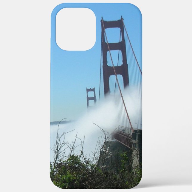 Phone Case - Golden Gate Bridge in fog (Back)