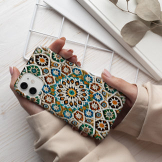  Phone Case Islamic Mosaic Geometric
