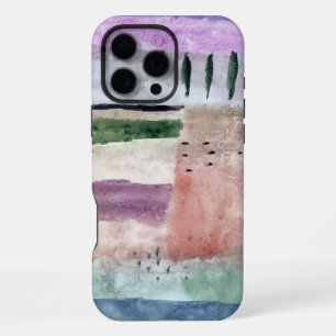 PHONE CASE -Landscape with Poplars"-Paul Klee Art