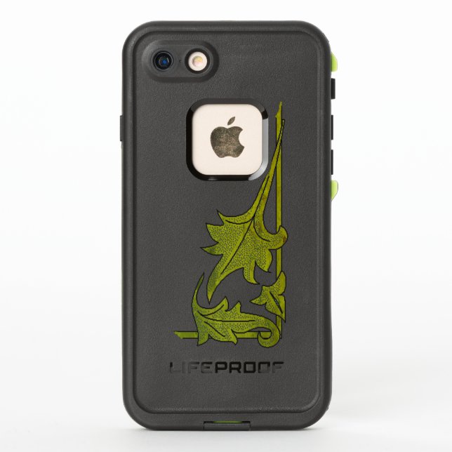 Phone Case - Leafy Bracket in Green (Back)