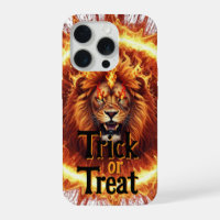 Phone Case lion king, Fiery Lion Phone Case