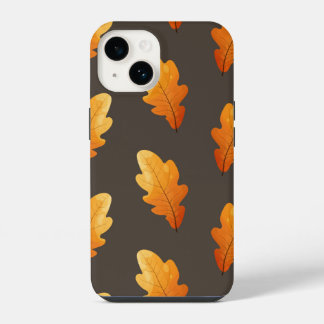 Phone Case with Autumn Leaves