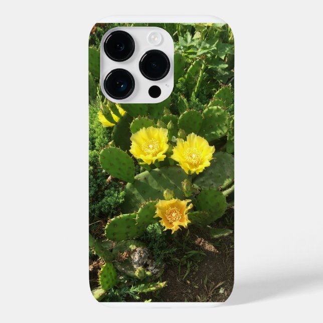 Phone case with cactus picture (Back)