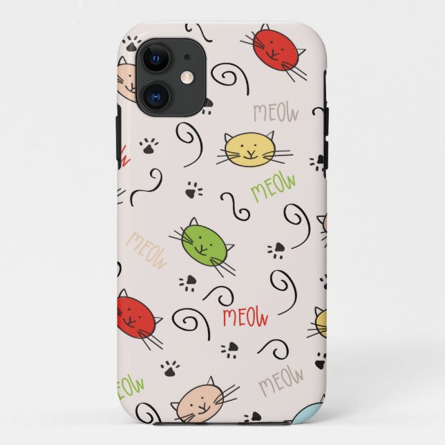 phone case with cats (Back)