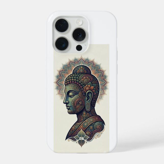 Phone CasePeaceful Buddha Dhamma Art - [Product Na iPhone Case (Back)