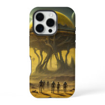 Phone Cases Alien Yellow Planet