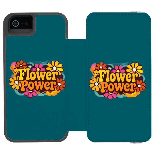 Phone Cases | Tech Accessories | 70s | Retro | Flo Incipio iPhone Wallet Case (Folio Open)