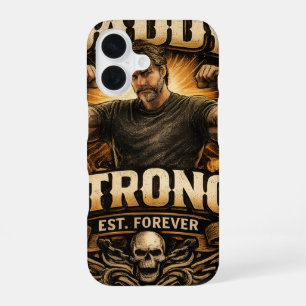 Phone CaseStrong Dad Vintage Gym Father Phone Case