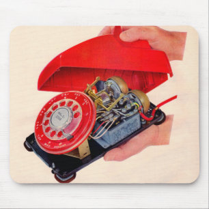 phone guts revealed mouse mat