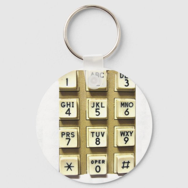 Phone Numbers Key Ring (Front)