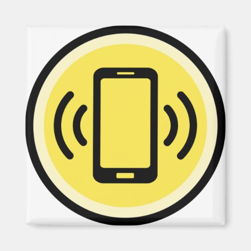 Image of Phone on Vibrate Magnet