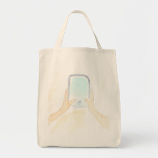 phone, technology, electronic device, hand, people tote bag