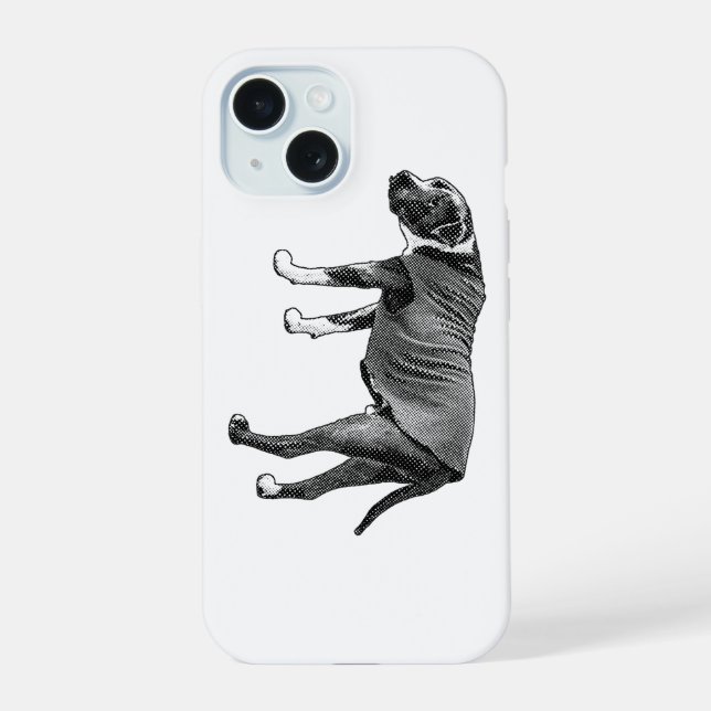 Phone Vest, Calm Guard iPhone 15 Case (Back)