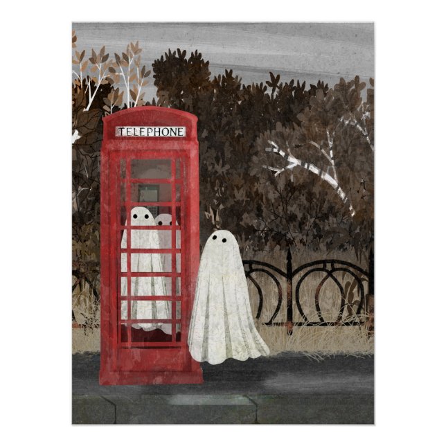 Phonebox Ghosts Poster (Front)