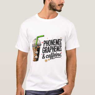 Phonemes Graphemes And Caffeine  T-Shirt