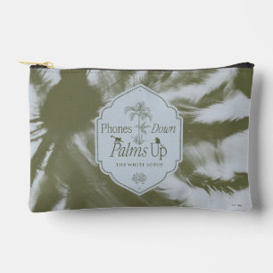 Phones Down, Palms Up - The White Lotus Accessory Pouch