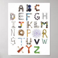 Phonetic Alphabet Every Day Object Alphabet