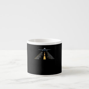 Phonetic Aphabet Pilot Cadet Airplane Gift Espresso Cup