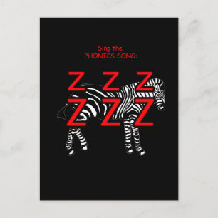 phonics postcard or flashcard