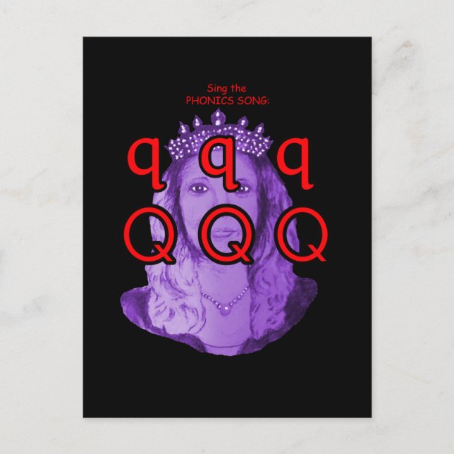 phonics postcard or flashcard (Front)