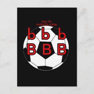 phonics postcard or flashcard