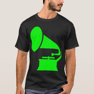 Phonograph - Green T-Shirt