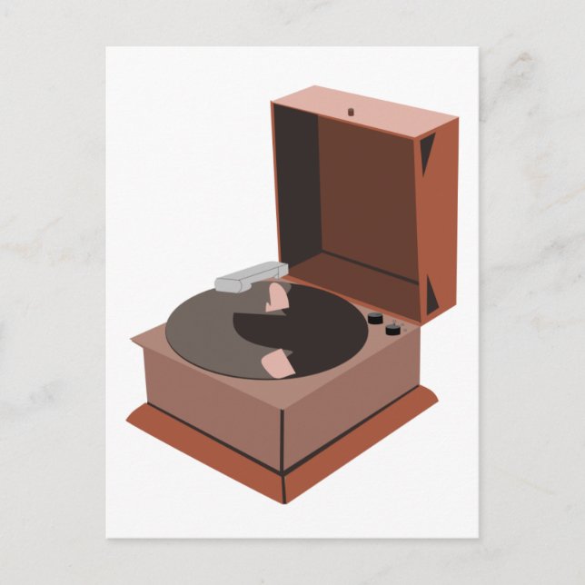 Phonograph Postcard (Front)