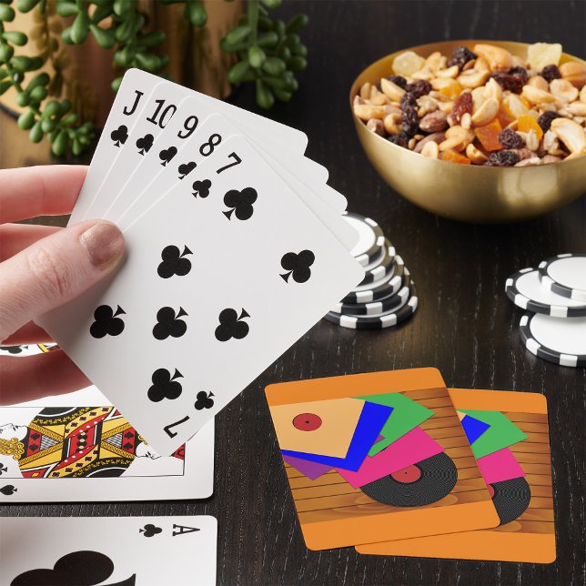 Phonograph Records Playing Cards (Creator Uploaded)