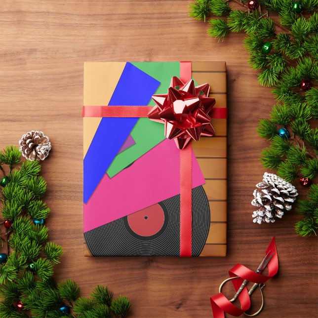 Phonograph Records Wrapping Paper (Creator Uploaded)