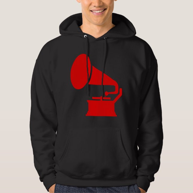 Phonograph - Red Hoodie (Front)