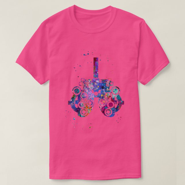 Phoropter Optometry Device 3 T-Shirt (Design Front)