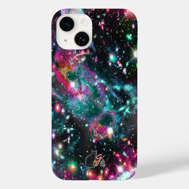 Phosphorescence Star Field Phone Case (Back)