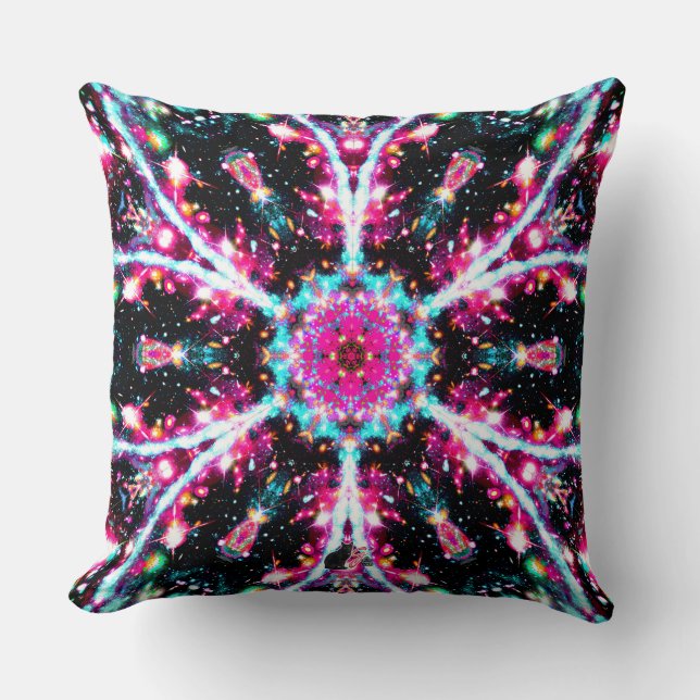 Phosphorescence Stellar Kaleid Cushion (Front)