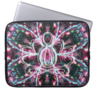 Phosphorescence Zen Lotus Laptop Sleeve