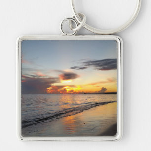 photo 109 Beach sunset Key Ring