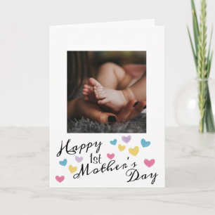 Photo 1st Mother's Day Card
