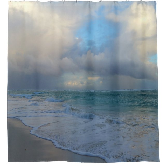 Photo 21 Ocean Beach Shower Curtain (Front)