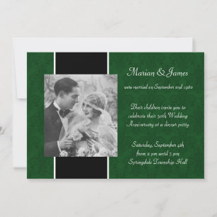 Photo 50th Wedding Anniversary Party Invitations